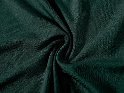 Mofiz Men's Sleepwear Pajama Set Lightweight Quick Dry Short Sleeves V-Neck Summer T-Shirt Shorts Lounge Sets Brown Green M #TOP3