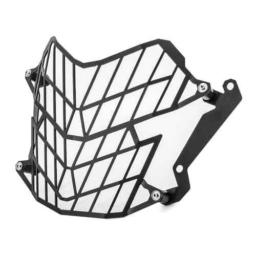 YDADV Motocicleta Faro Protección Cubierta Faro Rejilla Protección para Yamaha Tenere700 Tenere 700 2019 2020 2021 2022 2023 Accesorios Negro