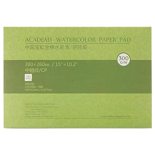 Carta Acquerello MEEDEN 300gsm 20 fogli