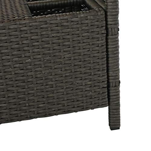 Christopher Knight Home Bahama Wicker Barcart, Grey #TOP6