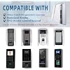 PC lengthen Doorbell Rain Cover, Transparent doorbell Waterproof cover weatherproof Protector Doorbell Attachment for Doorbell Chime (Transparent)
