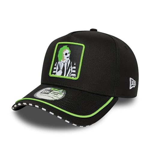New Era A-Frame Snapback Cap - Piping Beetlejuice Noir