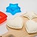 Yofidra Sandwich Cutter and Sealer for Kids - Heart & Star Shape Cookie Cutter & Decruster, 6 PCS (2 Sets)