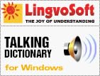 LingvoSoft Talking dictionary software 2006 English <-> Arabic for Windows