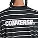 Converse Men's Cons Premium Stripe T-Shirt, Grey, M