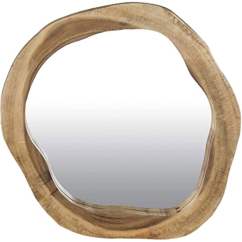 Solid Wood Hanging Mirror - 21.7”w x 2”d X 24.2”h