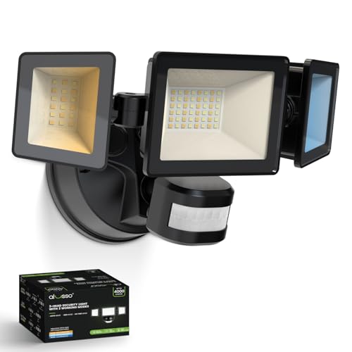 Image of ALUSSO 40W 4000LM LED Security Light Outdoor Motion Sensor for Garage Yard
