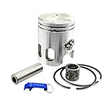 TC-Motor 40mm Piston Rings 10mm Pin For ATV 2 Stroke Yamaha 50cc BWS 50 3KJ CW50 Slider 50 Jog 50 Scooter Moped / 2 Stroke Polaris Aeon Predator 50cc Scrambler Sportsman 50 Quad