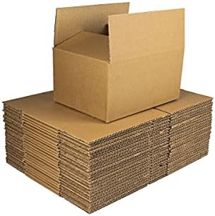 25 x Single Wall 8" x 6" x 4" Inches (20 x 15 x 10 cm) Royal Mail Small Parcel Size, Cardboard Small Box For Shipping, Postal Boxes, Parcel Boxes For Posting Durable & Perfect for Any Online Business