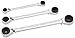Blackhawk By Proto 97007 12-Point Metric Ratcheting Wrench Set, 3-Piece