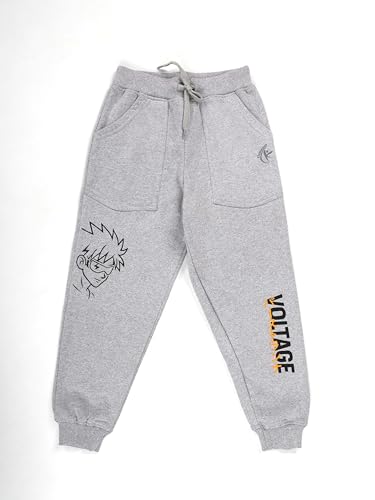 Image of KiddoPanti Boys Solid Fleece Track Pants | Cotton Poly Fleece Fabric | Ankle Length Bottom Rib | 2 Front Patch Pocket | Elastic Waist & Drawcord | Jogger Track Pants for Boys