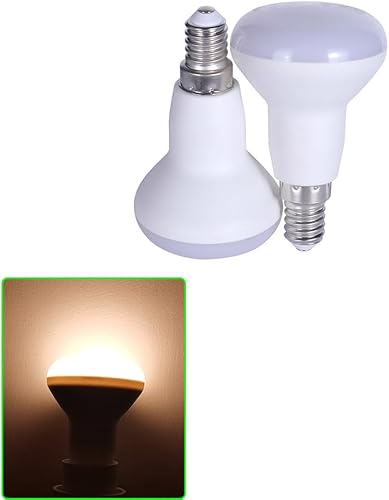 Miniatura 6 de Paquete de 4 bombillas LED reflectoras R50 e14 de 5 W, 110-130 V, regulables, 2700 K, blanco suave, 40 W, 50 W, reemplazo de bombilla halógena