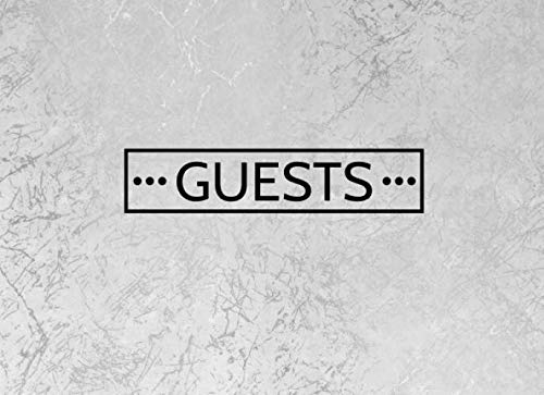 Guests: Elegant Silver Guestbook