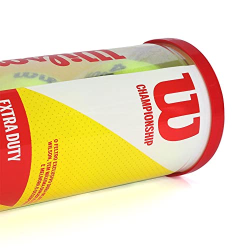 Bola de Tênis Wilson Championship Pack com 03 Tubos