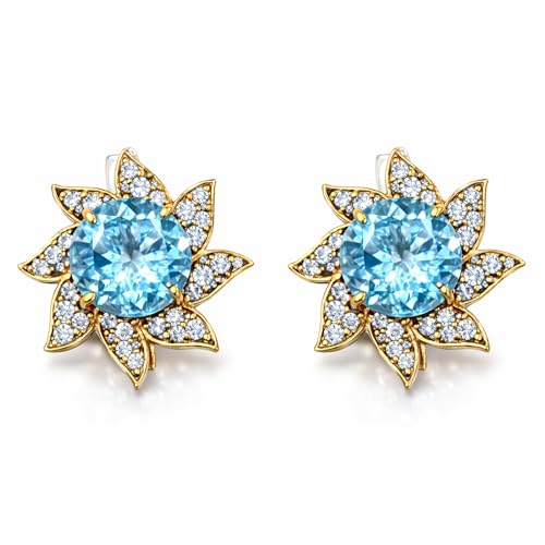 Boucle d'oreille drop en argent 925, le cadeau femme parfait