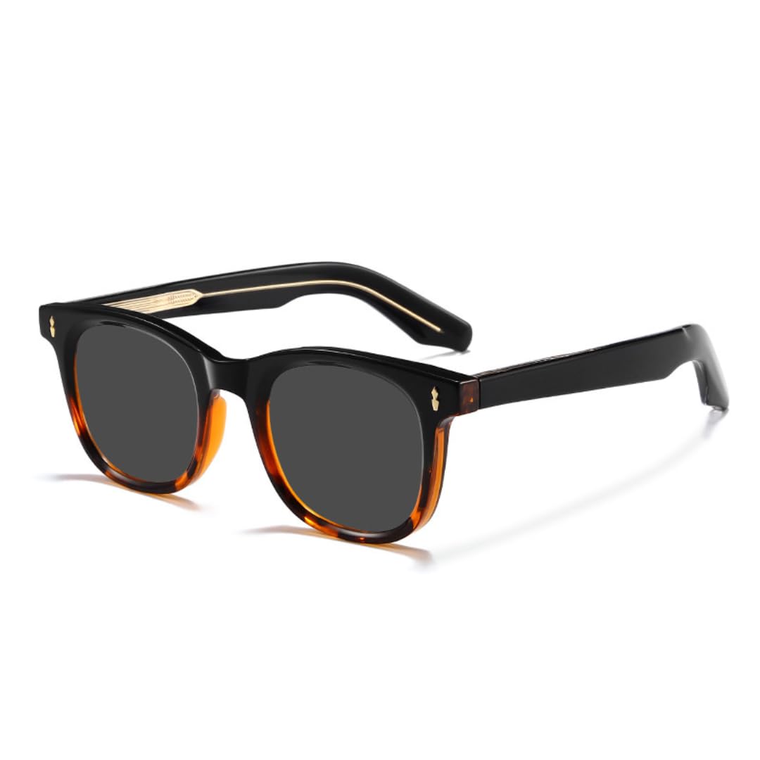 Eleganti e comodi occhiali da sole vintage polarizzati con protezione UV400 occhiali neutri alla moda unisex.