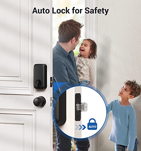 Fingerprint Door Lock, Veise Keyless Entry Door Lock, Electronic Keypad Deadbolt With Keys, Biometric Smart Locks For Front Door, Auto Lock, Anti-Peeking Password, Easy Installation, Oil Rubbed Bronze #TOP4