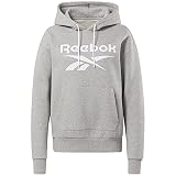 Reebok Damen Ri Bl Fleece Hoody Sweatshirt, Mgreyh, S