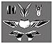Zhbqcmou Sfondo grafica per moto Kit adesivo Decalcomania per KTM 65 SX 65SX 2009-2013 hnzhb