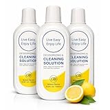 3-Pack Floor Cleaner 500ml Lemon Scent Compatible with Tineco FLOOR ONE S3 S5 S6 S7 Pro & iFLOOR Series Vacuum, Floor Cleaning Detergent for Hard Surfaces(3pcs)