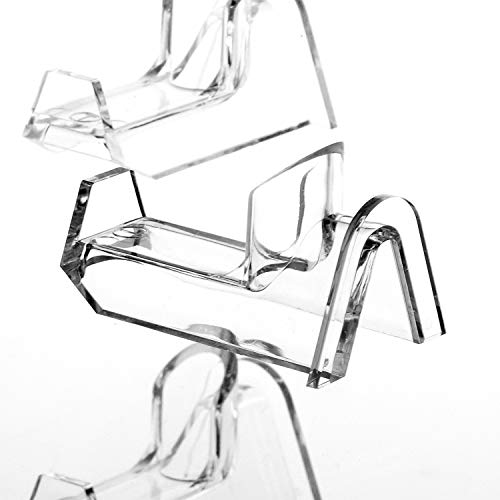 Mooca Acrylic Lockable Rotating Eyewear Display Rack Holder Stand With Mirror, 24 Frames #TOP3