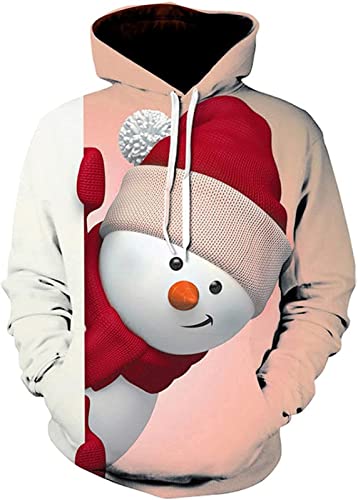 Sweats à capuche tendance pour hommes Sweats à capuche décontractés Pull à manches longues Pull à capuche pour hommes Sweat à capuche fantaisie décontracté (couleur : rose. , taille : XS) Cover