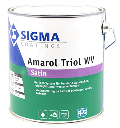 Preisvergleich Produktbild 2,5L Sigma Amarol Triol WV Satin weiss