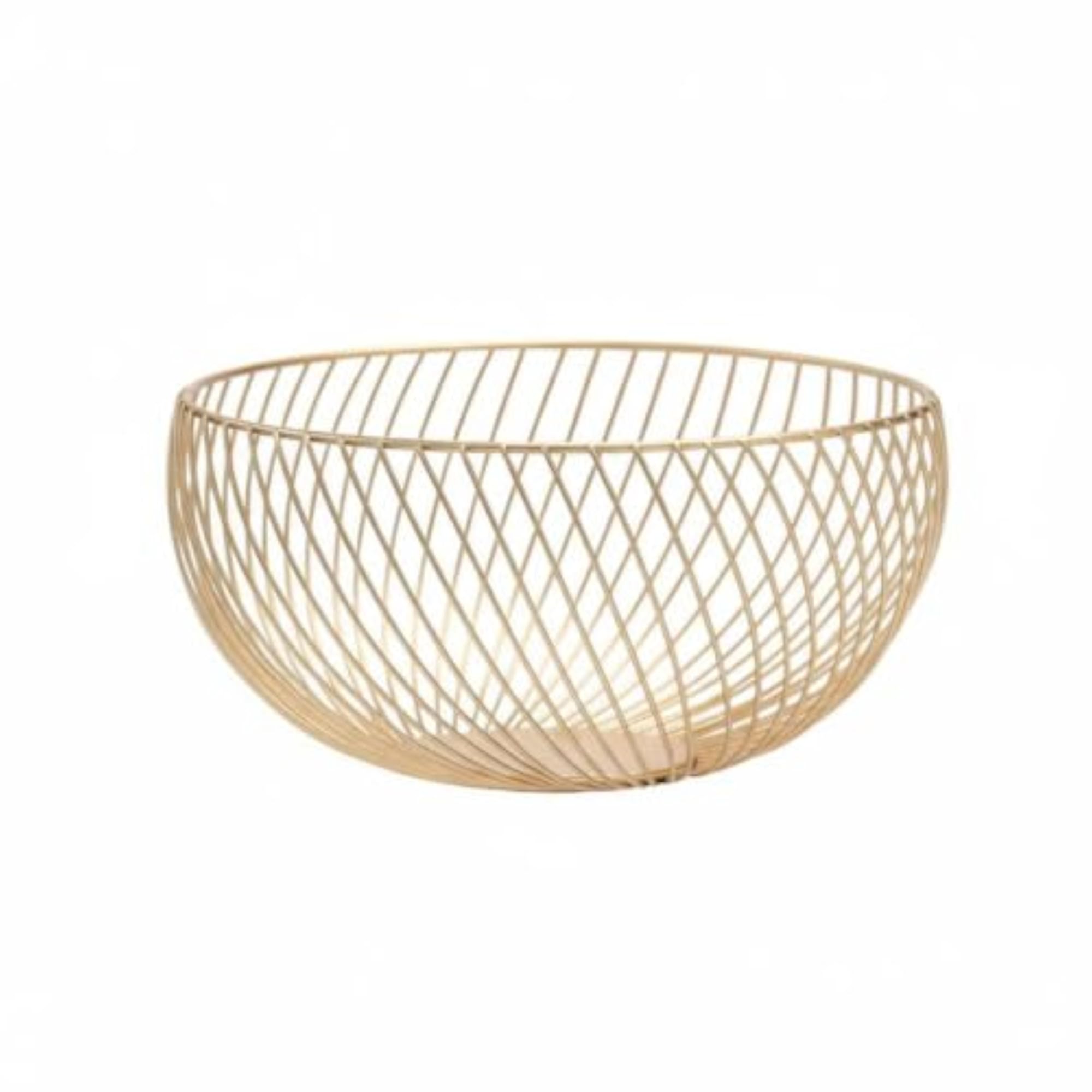 Nordic Design Metal Wire Fruit Basket