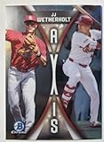 Baseball Trading Card 2025 Bowman Draft Axis #A-12 JJ Wetherholt EX/NM Cardinals