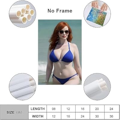 Christina Hendricks Sexy Actress Poster Art Print Ecuador