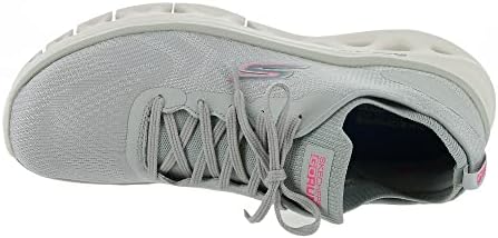 Skechers Performance Go Run Glide Step Flex Sneaker 128892 Womens Running 11 BM US Grey | Image 1