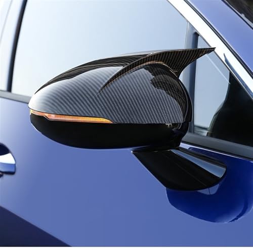 Couvercle de rétroviseur pour KIA K5 Optima 2020 2021 en ABS style carbone