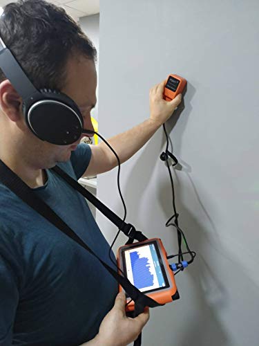 Pqwt-L5000 Water Leakage Detection For Indoor And Outdoor Pipe Leak Locator Tester, 5 Meters (Middle+Square+Triangle Sensor) #TOP4