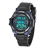 Viecaeio Kids Watches Digital Sport Watches for Boys Girls Outdoor Waterproof Watches with Alarm Sto