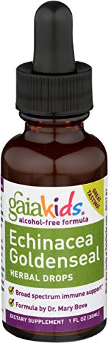Gaia Herbs Echinacea Goldenseal For Children (Liquid), 1 oz Gaia Herbs Echinacea Goldenseal For Children (Liquid), 1 oz