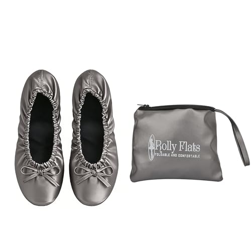 Image of Women's Foldable Ballet Flats - Portable Flat Shoes for Travel and Wedding that Fit in Your Purse