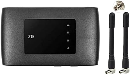 Unlocked ZTE MF920U 4G Mobile Wi-Fi Hotspot (Black). Super-Fast 150Mbps Speed. Works with any Network Sim Card Worldwide. Includes 2 x External Antennas