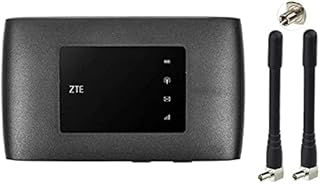 Unlocked ZTE MF920U 4G Mobile Wi-Fi Hotspot (Black). Super-Fast 150Mbps Speed. Works with any Network Sim Card Worldwide. Includes 2 x External Antennas