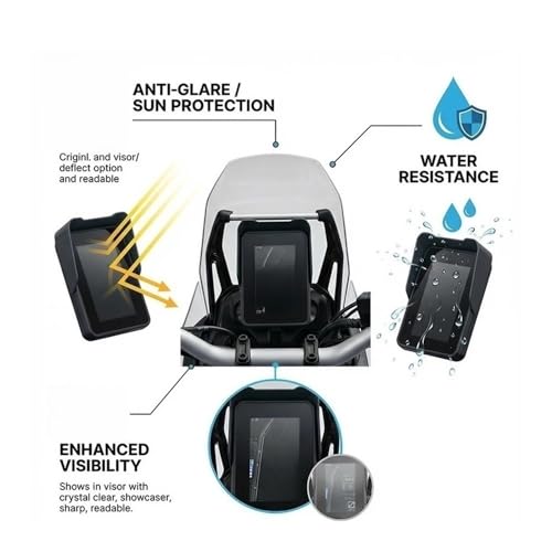 Couvercle protection anti-eblouissement ecran Tenere 700
