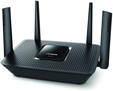 Linksys EA8300 Max-Stream: AC2200 Tri-Band Wi-Fi Router for Wireless Home Network, Uninterrupted Gaming and Streaming, MU-MIMO (Black)