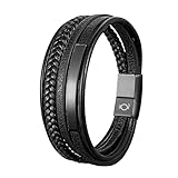 ✩ ALS GESCHENK: Traumhaft Geschenk für Hochzeit, Geburtstag,Jahrestag, Valentine und Weihnachten. Das Lederarmband kommt mit einem luxuriösen Etui oder einer Geschenkbox. Beste Wahl für ein Geschenk!