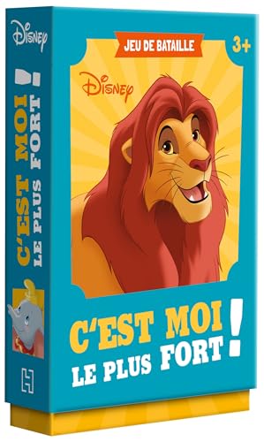 DISNEY - C'est moi le plus fort ! Jeu de cartes (Bataille)