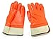 B.A.G.G. Dipped Orange Leather COATED Work Glove - 2