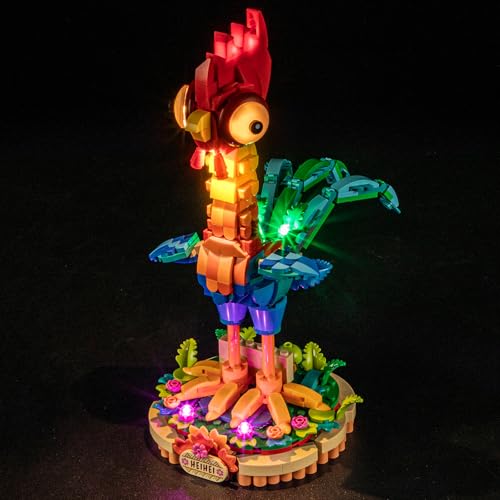 BRIKSMAX Kit de iluminación LED para Lego Disney Heihei - Compatible con Lego 43272 Building Blocks Model- No incluir el Conjunto de Lego