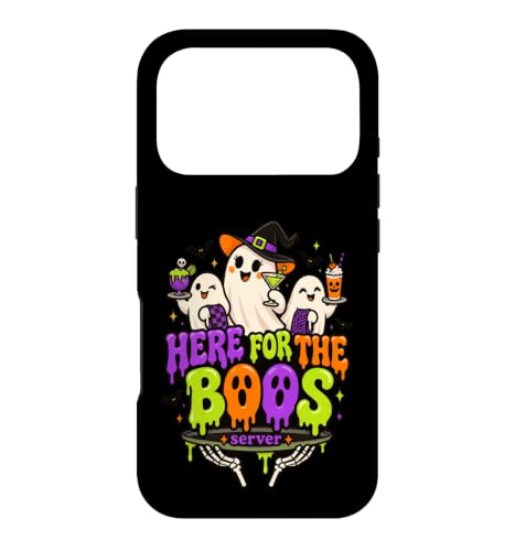 Here for the Boos Server �ʔ��� �n���E�B�� �s�C���ȃp�[�e�B�[�h�����N �X�}�z�P�[�X iPhone 17 Pro �p