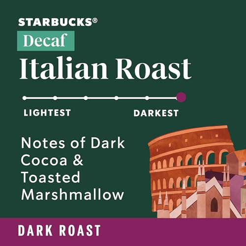 Starbucks VIA Instant Coffee Packets, Single Serve, Dark Roast Coffee, Decaf ...