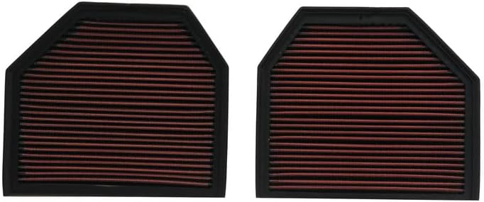 AO-2488 Air (Oiled) Filter Replace 33-2488（Left+Right）,High Performance,Washable Compatible with 2011-2019 BMW: M2, M3, M4, M5, M6