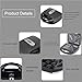 10 in 1 Waffle Maker with Removable Plates, 750W Electric Breakfast Sandwich Maker with Non Stick Coating, Compact Dual Panini Press Grill Machine for Donuts, Madeleine, Burgers, Snacks and Desserts