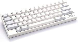 PFU Happy Hacking Keyboard Professional2 白/無刻印 英語配列 USBキーボード 静電容量無接点 UNIX配列 WINDOWS/MAC両対応 ホワイト PD-KB400WN