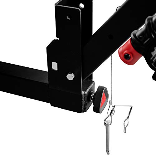 Image of Allen Sports Deluxe Quick Install 4-Bike Hitch Rack, Model 1540RR , Black